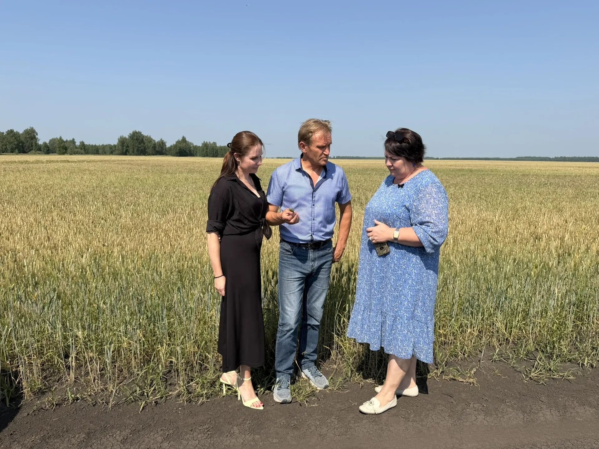 Визит в КФХ «Иванов и К».