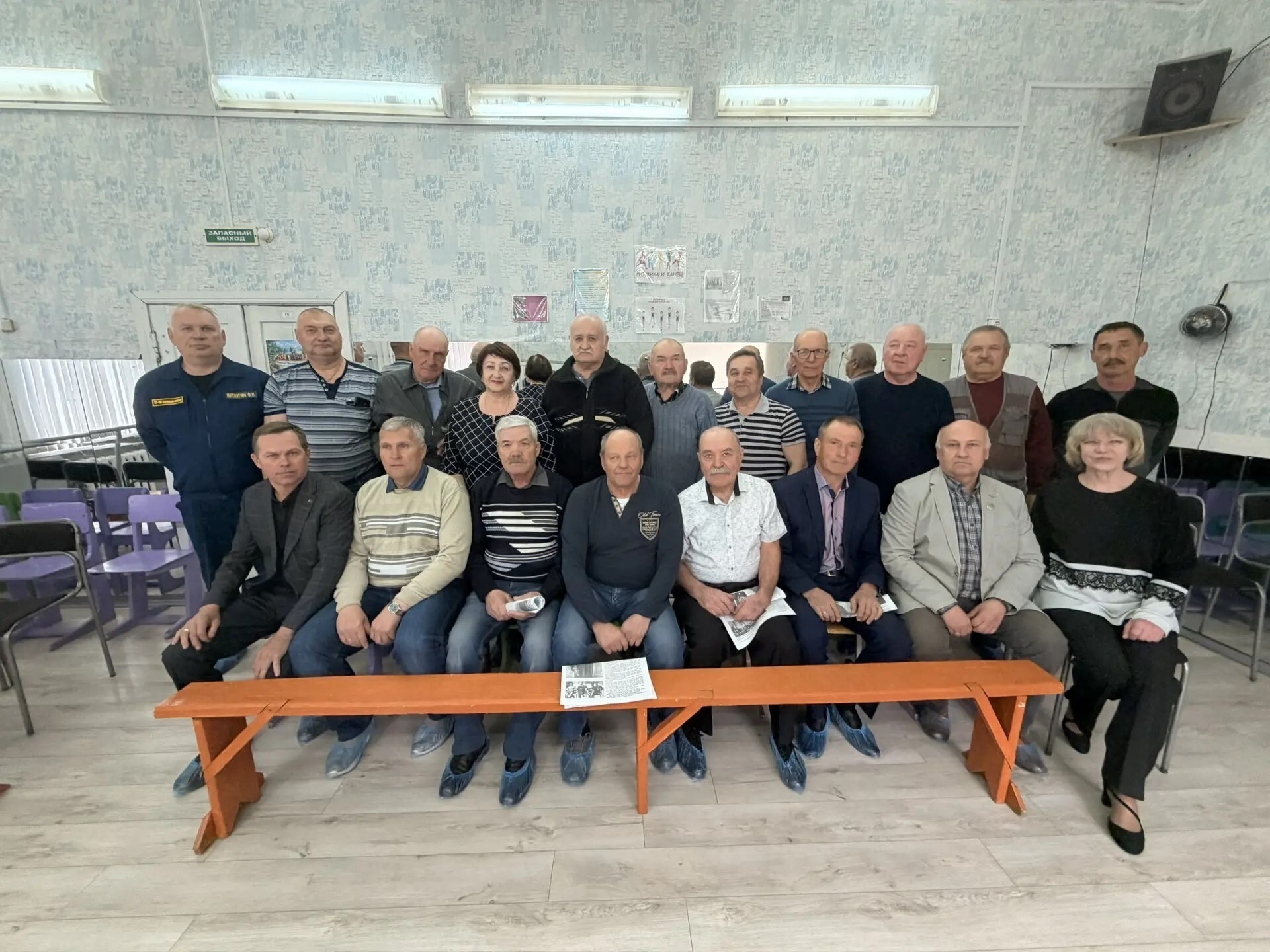 В честь Дня ветеранов ОВД.