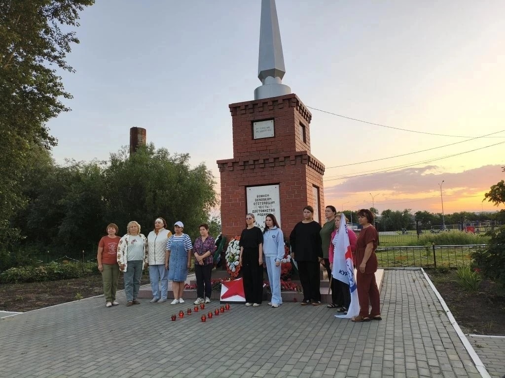 22 июня в 4:00 утра состоялось памятное мероприятие, посвящённое важной дате в истории нашей страны.