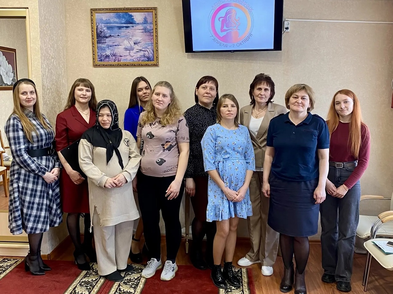 Будущие мамы получили ценные советы в преддверии Дня беременных.