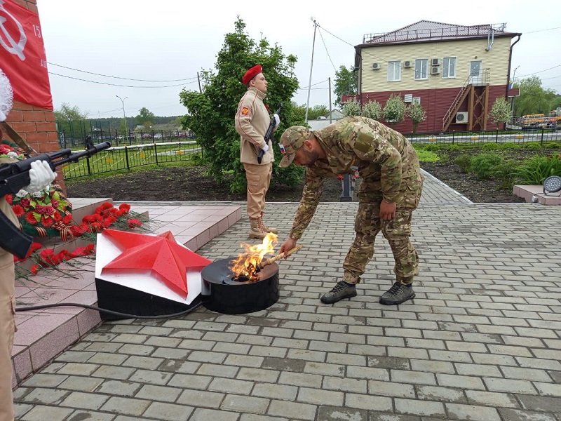 Торжественное мероприятие в честь Победы в Великой Отечественной войне.