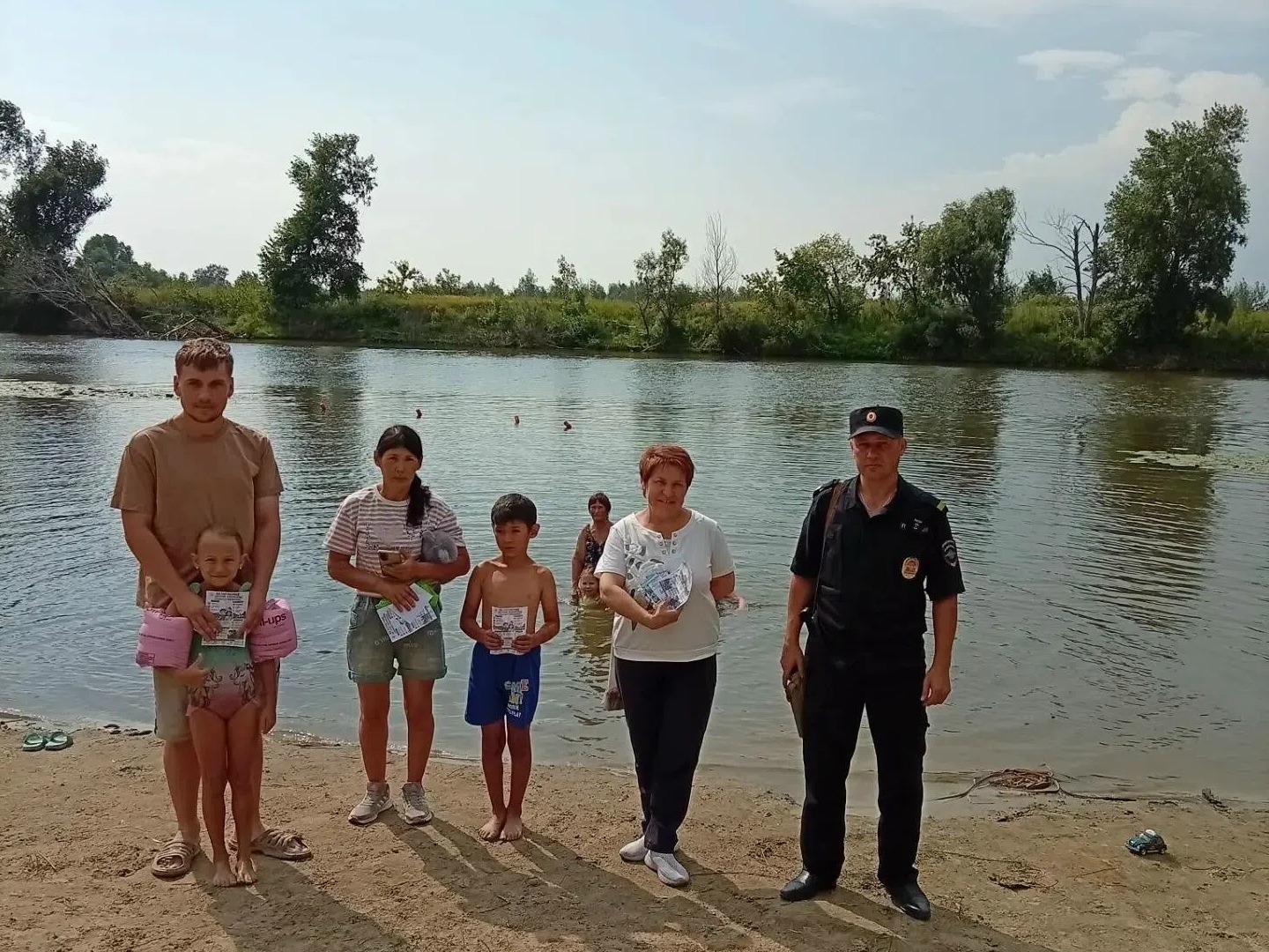 Профилактический рейд на водных объектах и местах массового отдыха у воды.