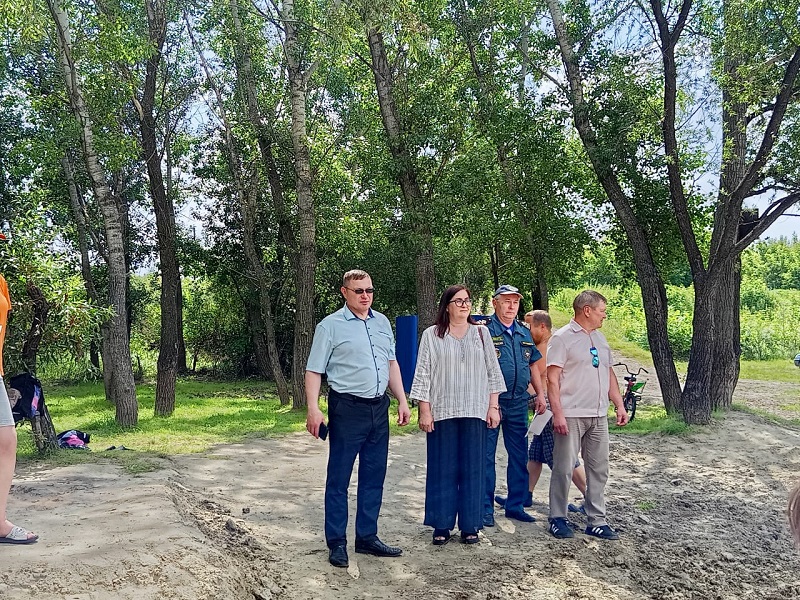 01.07.2025 г. открылось место для купания в районе бывшего хлебозавода.