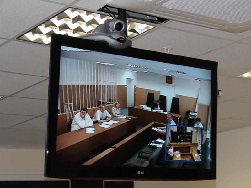 Судебное заседание по уголовному делу путем использования систем видео-конференц-связи.